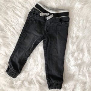 DIP Toddler Pull-On Denim Jogger Black Wash 3T